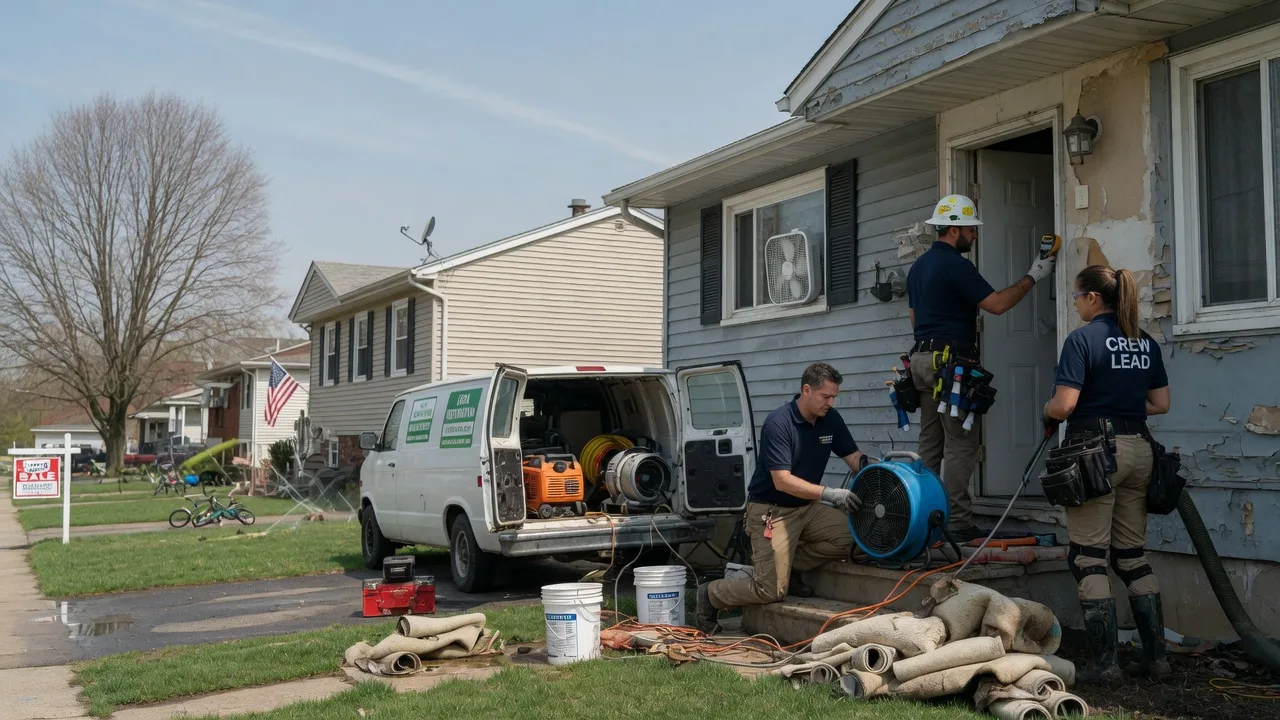 Flood Cleanup in Lupton, MI near me