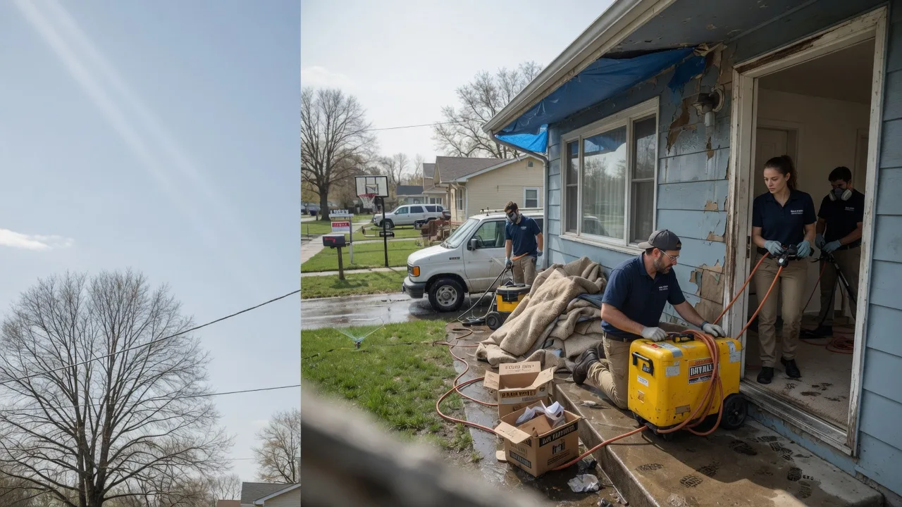 Basement Flood Cleanup in Lupton, MI near me
